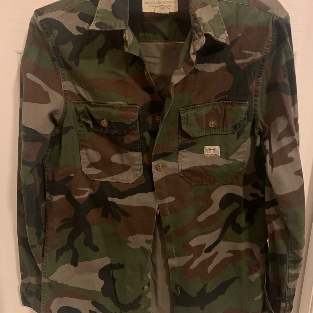 Ralph Lauren Denim & Supply Camouflage Shirt